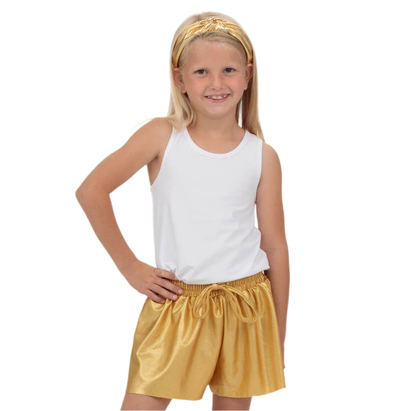 Shimmer Butterfly Short- Gold