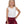 Gathered Skort- Maroon Shimmer