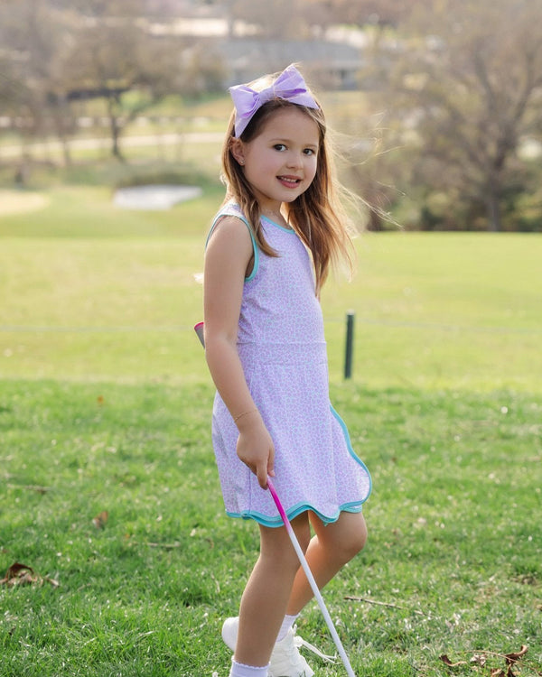Taylor Performance Dress- Petal Party Lavender