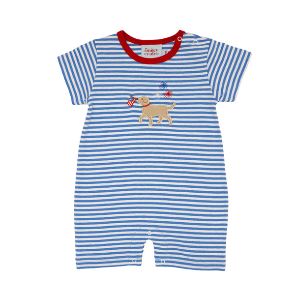 All-American Puppy Romper