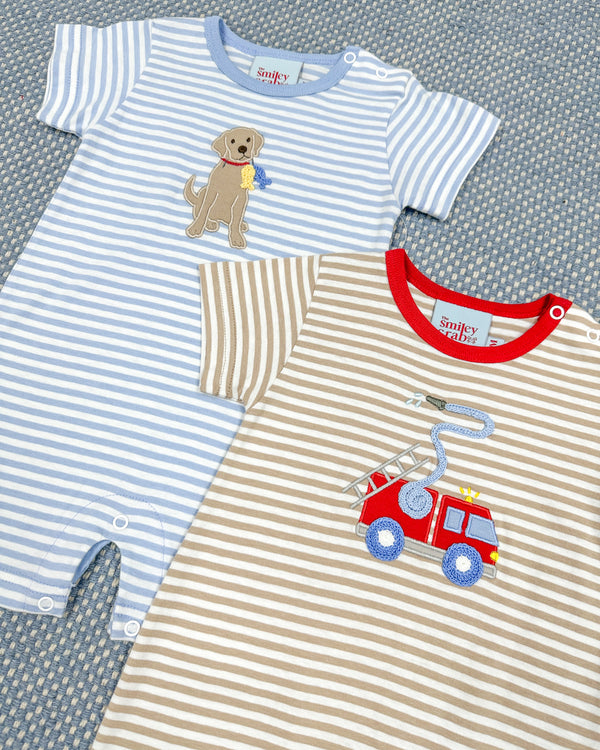 Fire Rescue Truck Romper