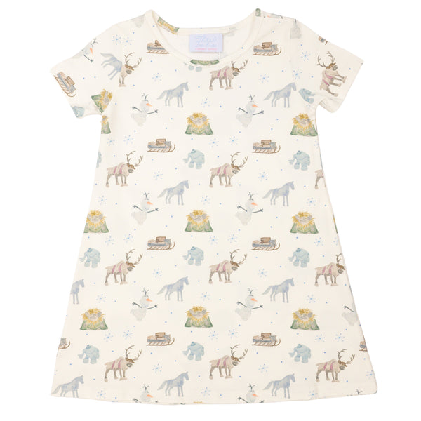 Charlotte Play Dress- Snow Friends