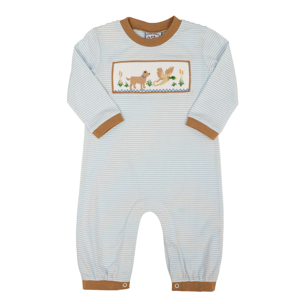 Duck Hunt Smocked Romper