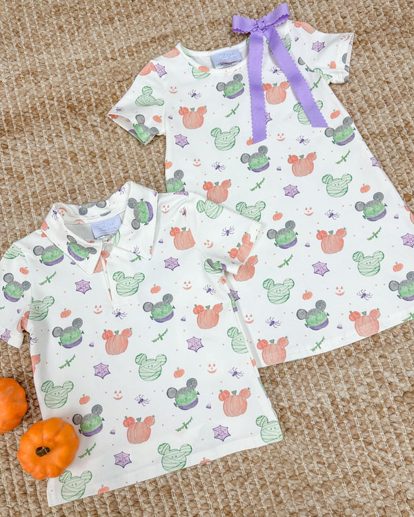 Charlotte Play Dress- Boo Bash