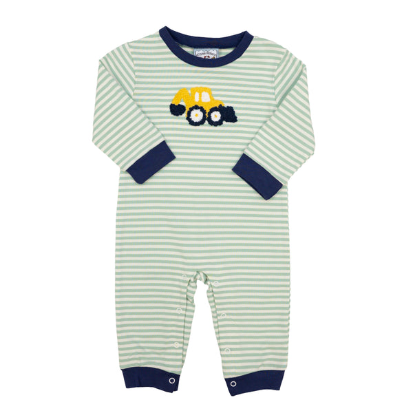 Backhoe Applique Romper
