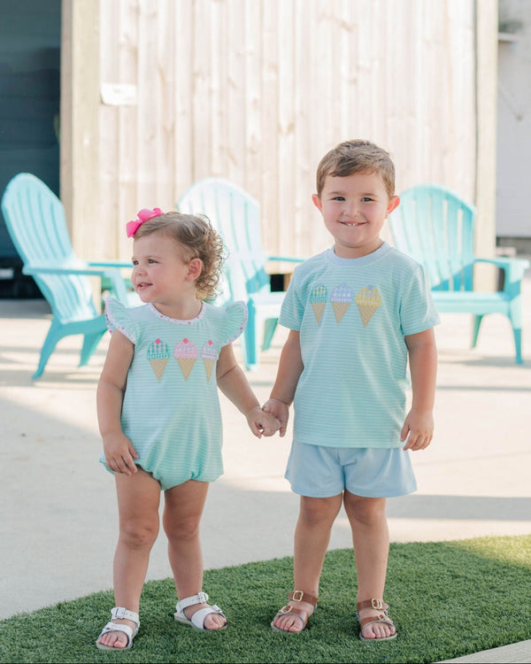 Triple Scoop Short Set