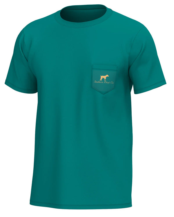 Youth Turkey Fan Tee- Teal