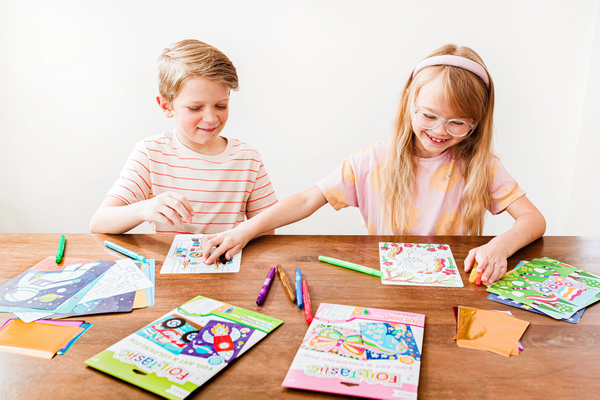 Foil-tastic Foil Art & Coloring Set- Whimsical World