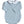 Diagonal Pattern Bubble- Light Blue