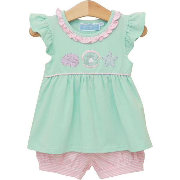 Under the Sea Banded Short Set