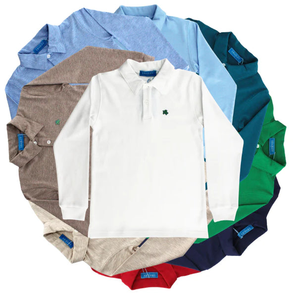Harry L/S Polo- White