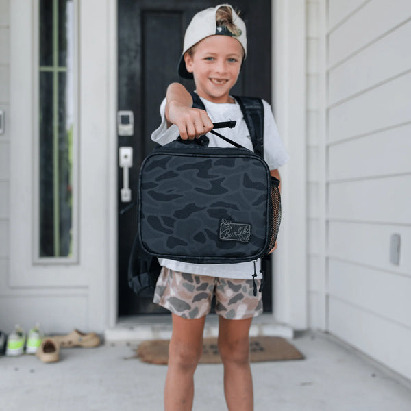 Lunchbox- Black Camo
