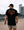 Short Sleeve Tee- Proverbs 27:17- Black- (MEN'S)