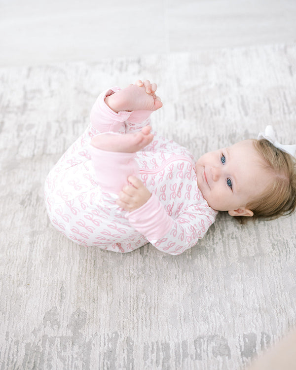 Bow Sleep Zip Romper