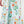 Puff Sleeve Floral Maxi Dress- Light Blue
