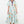 Puff Sleeve Floral Maxi Dress- Light Blue