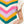 Short Sleeve Multi Color Knit Top