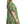 Embroidered Tiered Dress- Sage Green