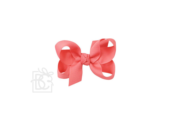 Grosgrain Bow On Clip- Watermelon