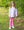 Welcome To The Jungle 1/4 Zip Pants Set- Pink