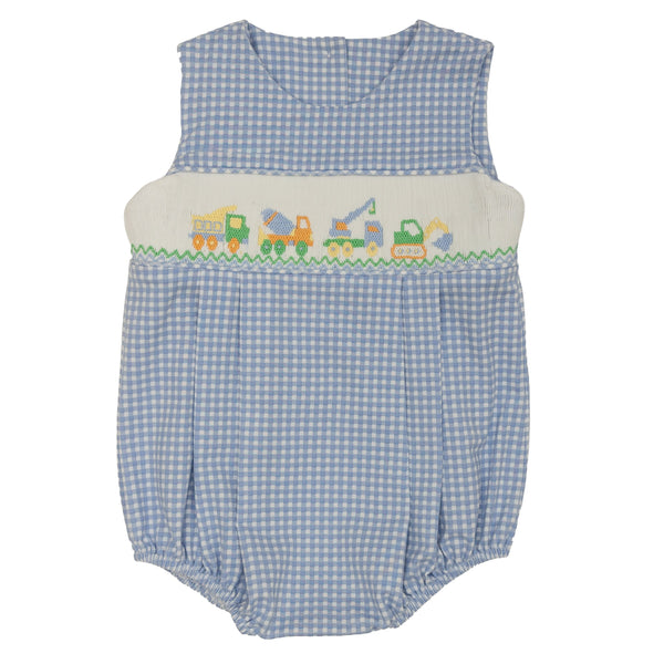 Construction Crew Smocked Bubble