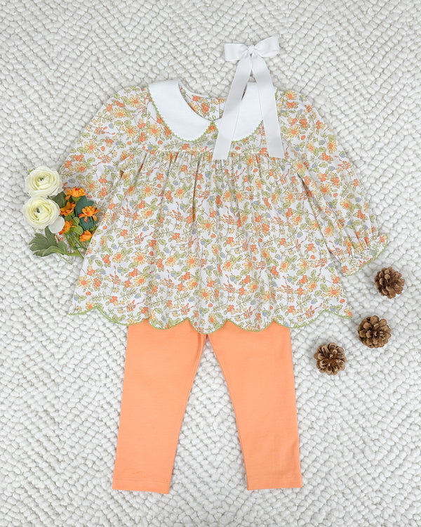 Fields Of Fall Savannah Collared Pant Set