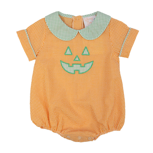 Sweet Jack-O'-Lantern Collared Bubble