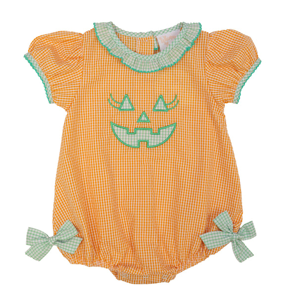 Sweet Jack-O'-Lantern Ruffle Bubble