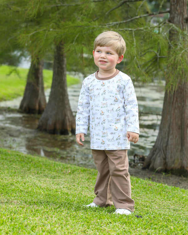 Woodland Friends Pants Set