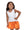 Shimmer Butterfly Short- Orange