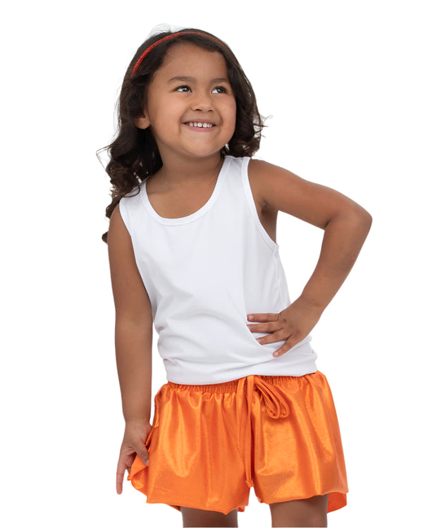 Shimmer Butterfly Short- Orange