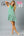 Geo Sleeveless Drop Waist Dress