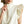 Scalloped Zip-Up Lounge Short Set- Ecru