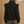 Ruffle Shoulder Quarter-Zip Pullover- Black