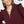 Ruffle Shoulder Quarter-Zip Pullover- Burgundy