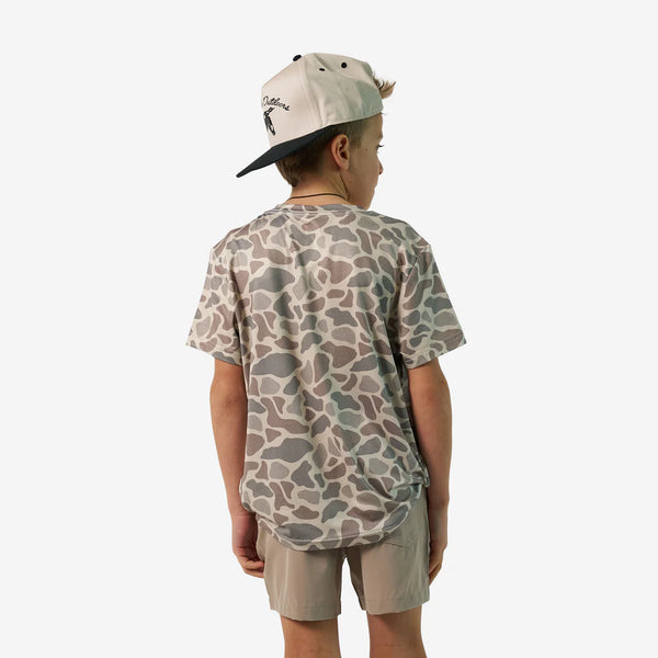 Youth Go To Tee- Classic Deer Camo
