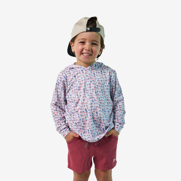 Youth Performance Hoodie- Old Glory
