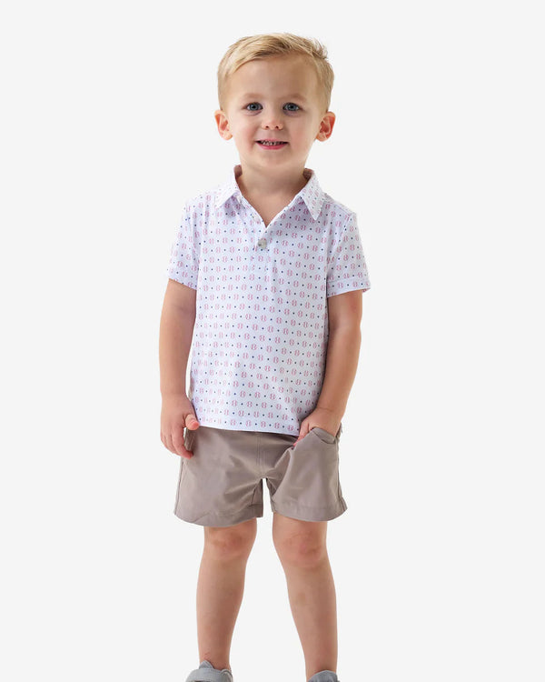 Youth Performance Polo- Baseball