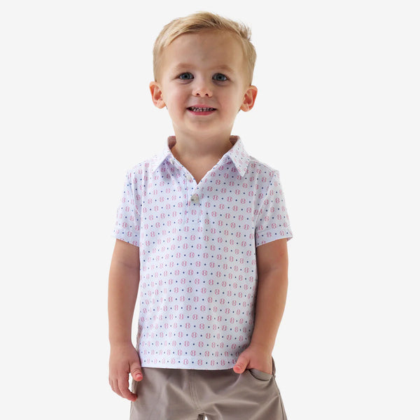 Youth Performance Polo- Baseball