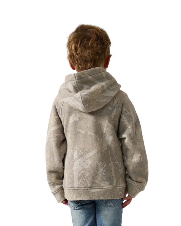 Youth Vintage Washed Hoodie- Drifter Camo