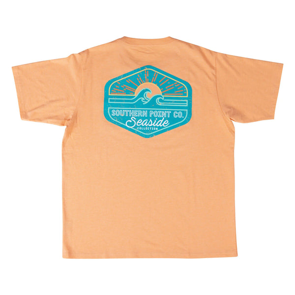 Youth Beach Days Tee- Faded Salmon