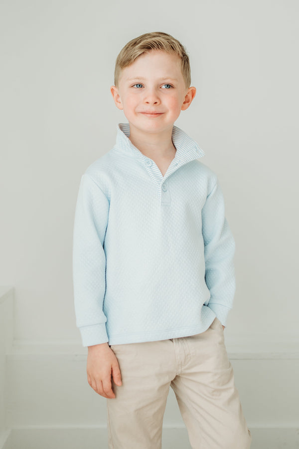 Benjamin Blue Pullover