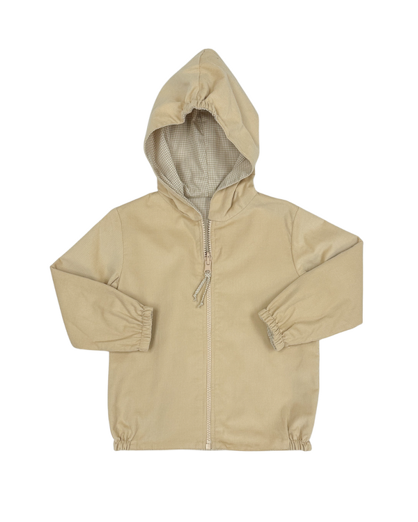 Reversible Ethan Jacket- Tan Cord