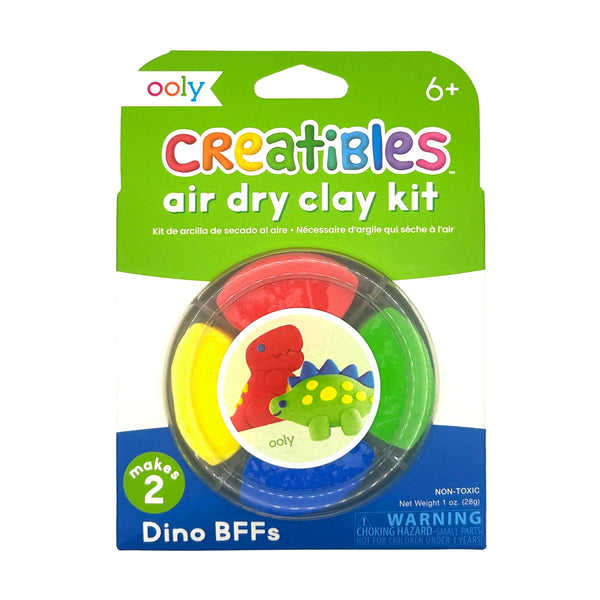 Air Dry Clay BFFs Kit- Dino. Pals (Set of 4 Color)