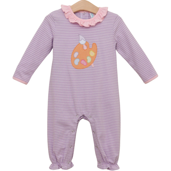 Pretty Painter Ruffle Romper