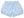 Blue Ditsy Plush Shorts
