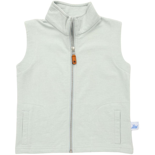 Knit Vest- Pearl Blue