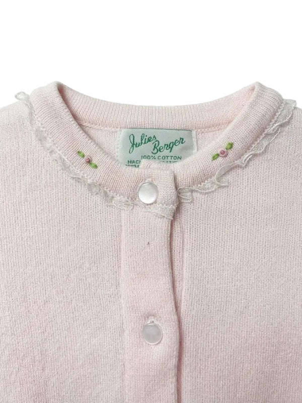 Rosebud Cardigan- Pink