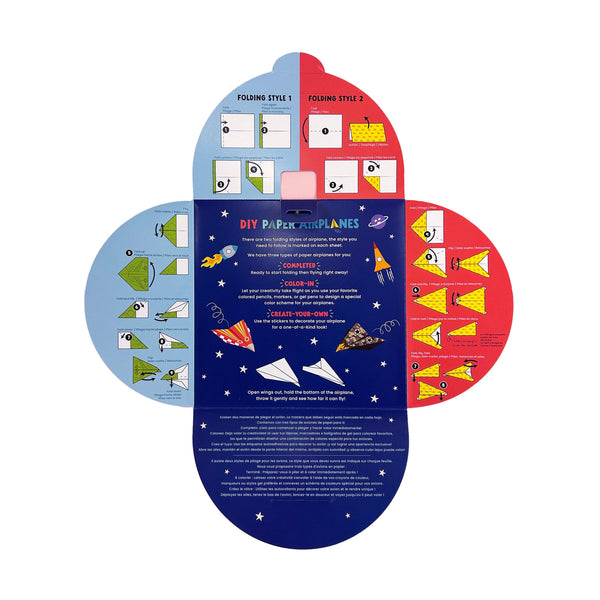 DIY Paper Airplanes- Set of 24 Designs