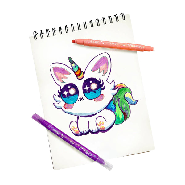 Switch-eroo! Sparkle Color Changing Markers- Set of 12